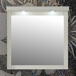 Opadiris Зеркало для ванной Мираж 80 слоновая кость – фотография-3
